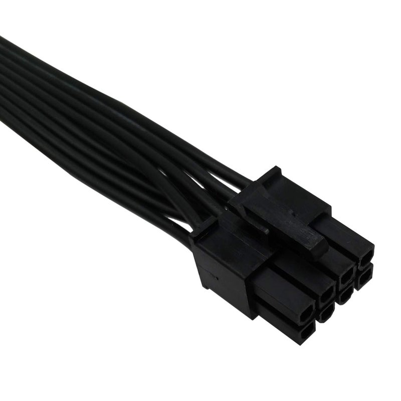 COMeap CPU Cable for EVGA PSUs, CPU 8 Pin Male to CPU 8 Pin (4+4 Detachable) Male EPS-12V Motherboard Power Adapter 25-inch(63cm) - Image 2